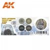 AK Interactive AK11722 WWII LUFTWAFFE COCKPIT & INTERIOR COLORS 4x17 ml
